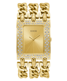 GUESS Ladies Gold Tone Analog Watch