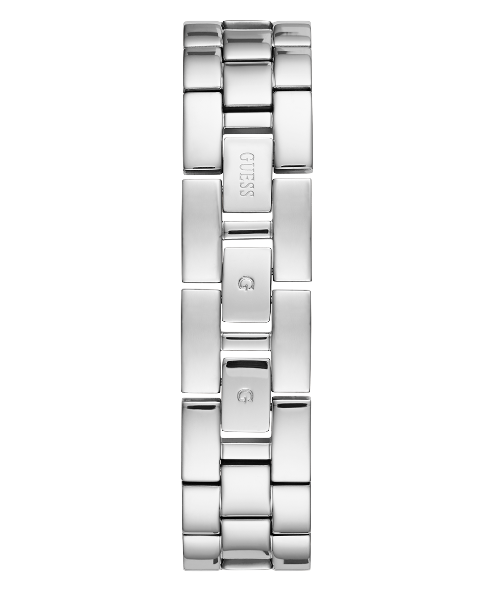 GUESS Ladies Silver Tone Analog Watch
