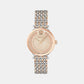 Women Quartz Ivory Dial Analog Stainless Steel Watch VE0A00425