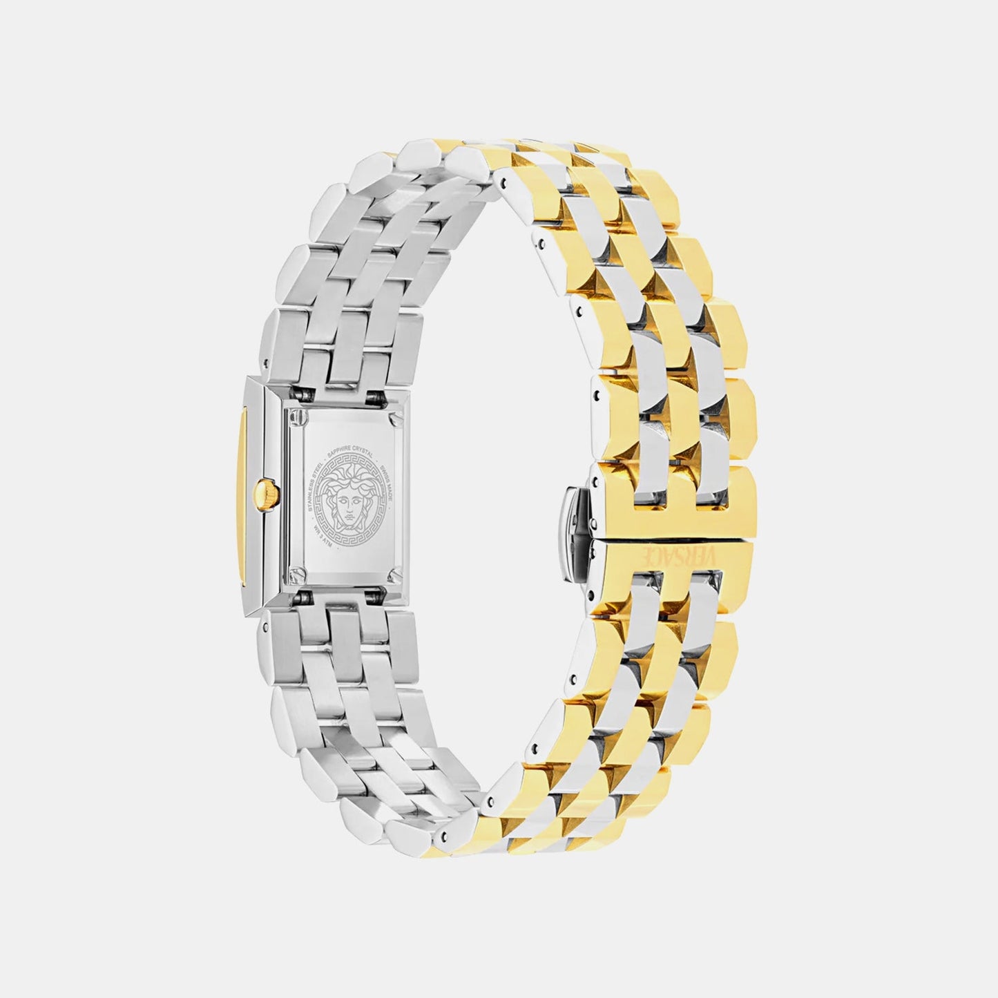 Versace Reveal (Wc-0C) Women Quartz Green Dial Analog Stainless Steel Watch VE0C00125