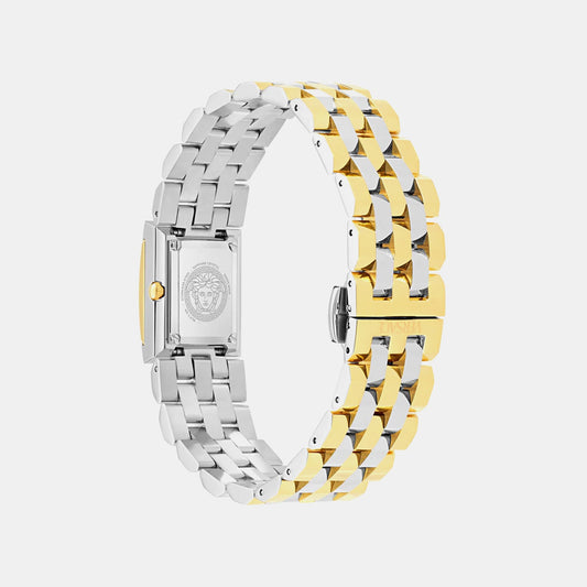 Versace Reveal (Wc-0C) Women Quartz Green Dial Analog Stainless Steel Watch VE0C00125