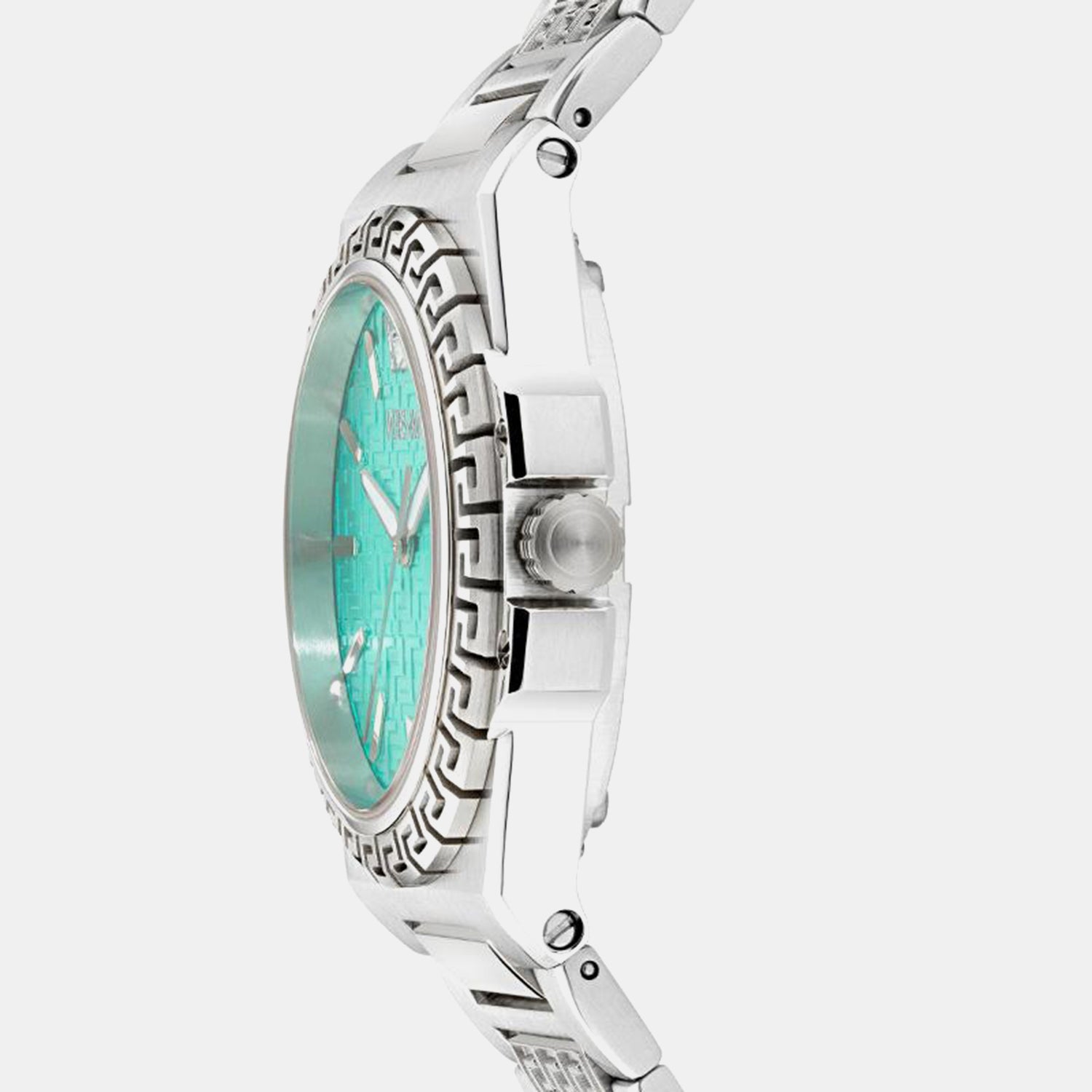 Greca Reaction Women Quartz Blue Dial Analog Stainless Steel Watch VE0D00325