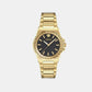 Greca Reaction Lady(Wc-0D Women Quartz Black Dial Analog Stainless Steel Watch VE0D00525