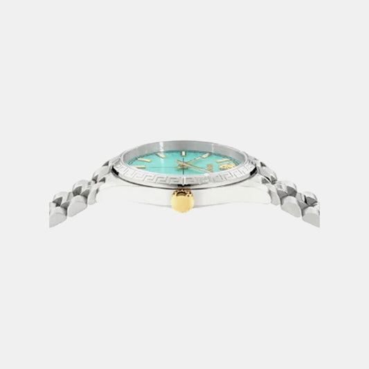 Ver.Millenium L.(Wc-0E) Women Quartz Blue Dial Analog Stainless Steel Watch VE0E00225