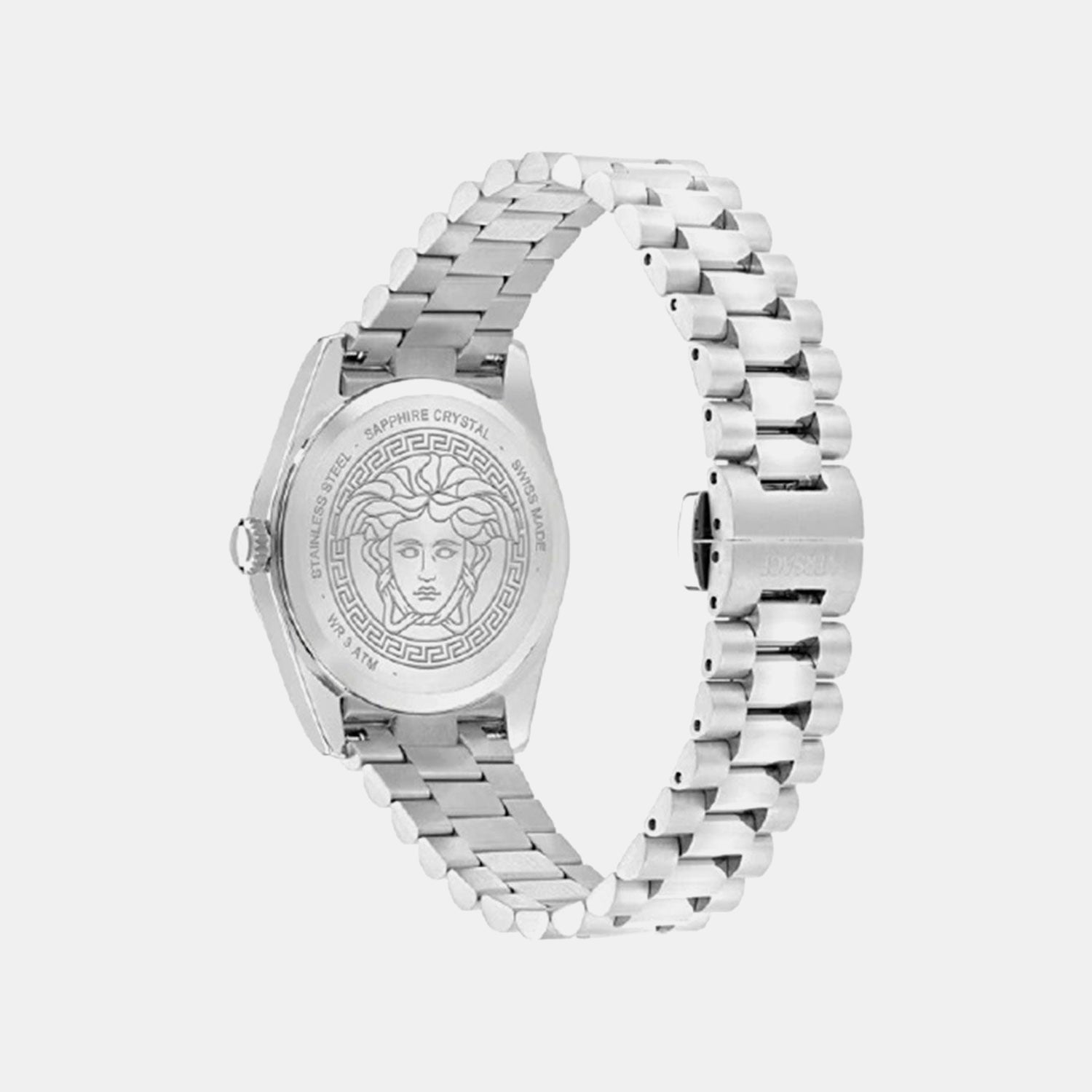Ver.Millenium L.(Wc-0E) Women Quartz Blue Dial Analog Stainless Steel Watch VE0E00225