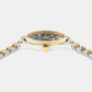 Millenyium Women Quartz Blue Dial Analog Stainless Steel Watch VE0E00325