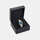 Millenyium Women Quartz Blue Dial Analog Stainless Steel Watch VE0E00325