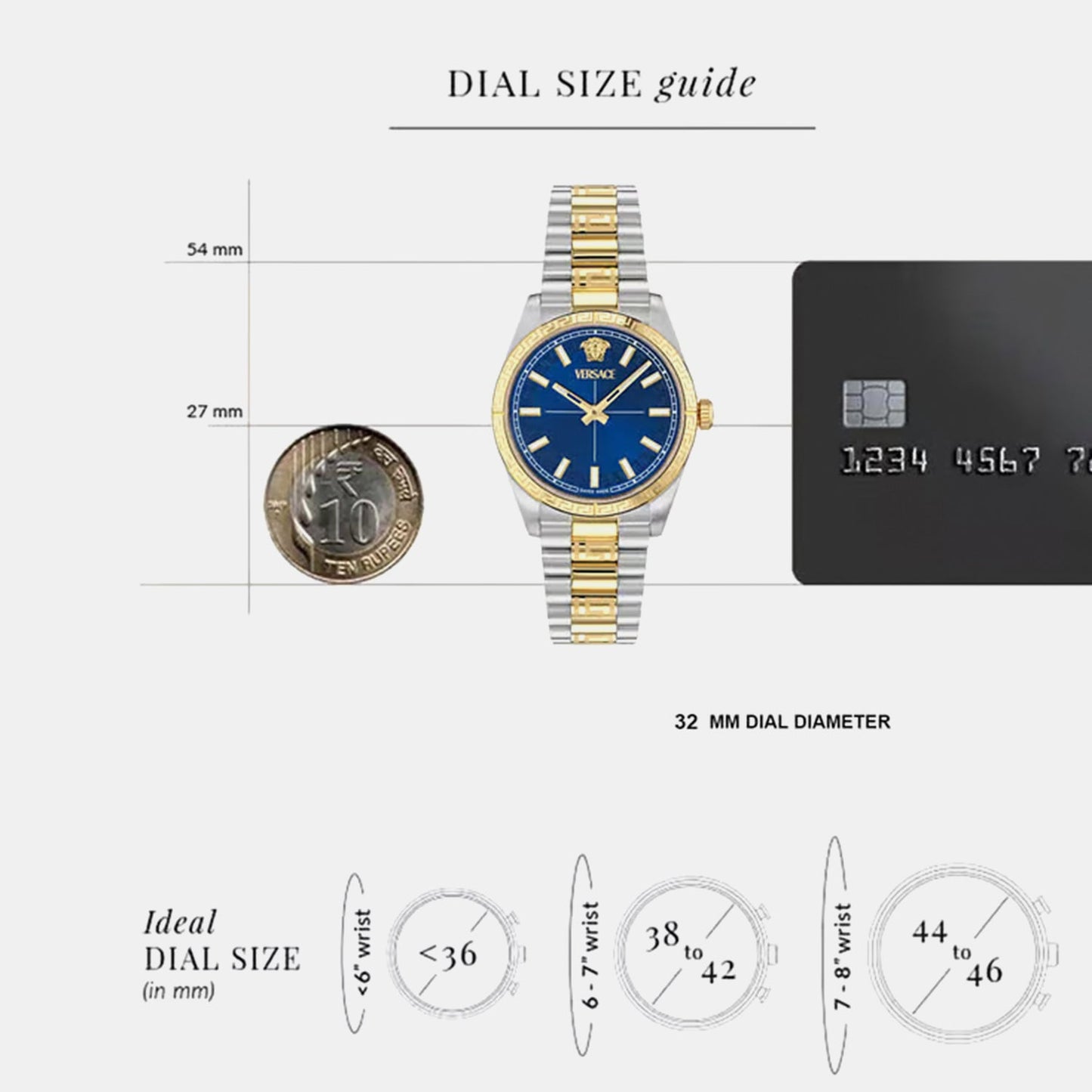 Millenyium Women Quartz Blue Dial Analog Stainless Steel Watch VE0E00325