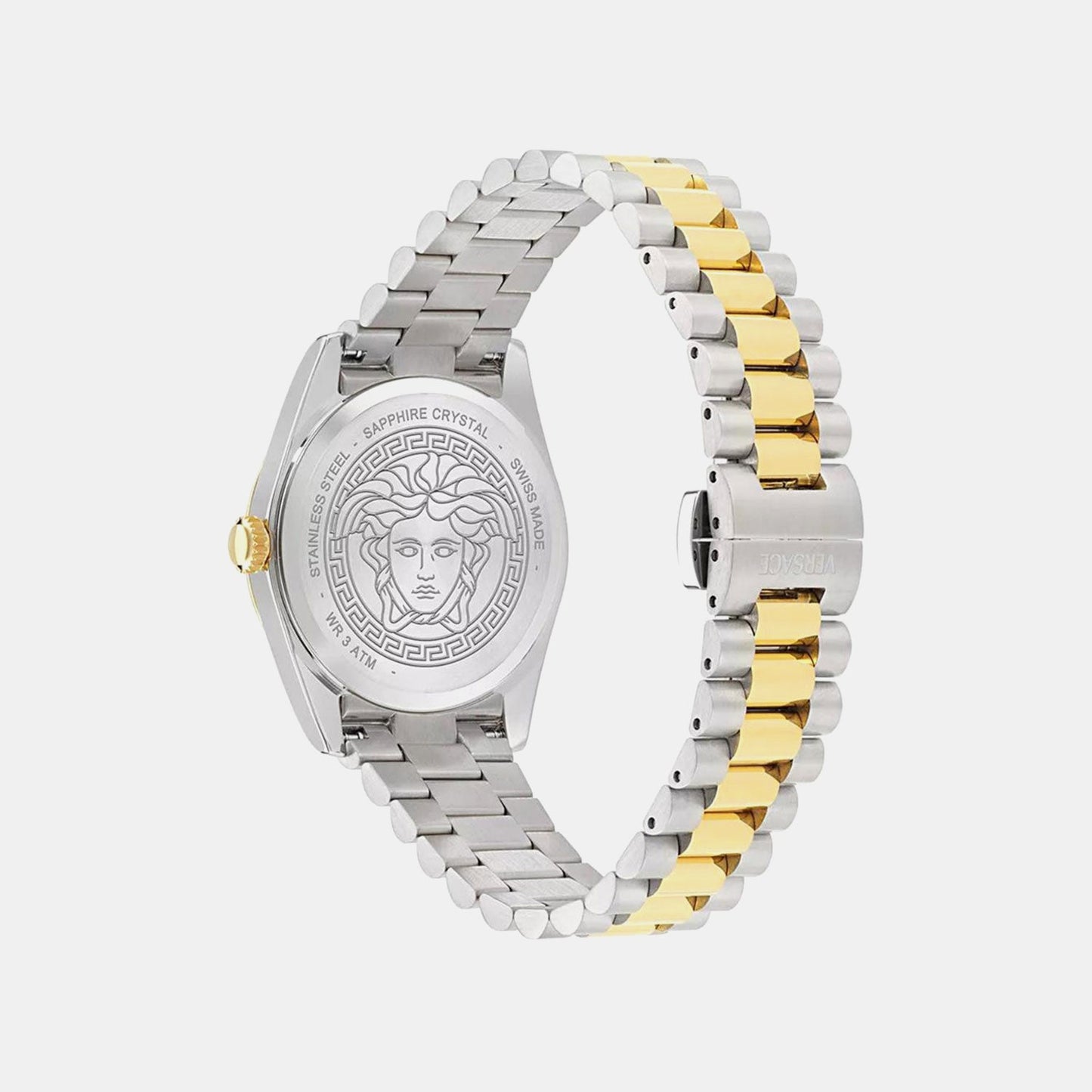 Ver.Millenium L.(Wc-0E) Women Quartz Green Dial Analog Stainless Steel Watch VE0E00425