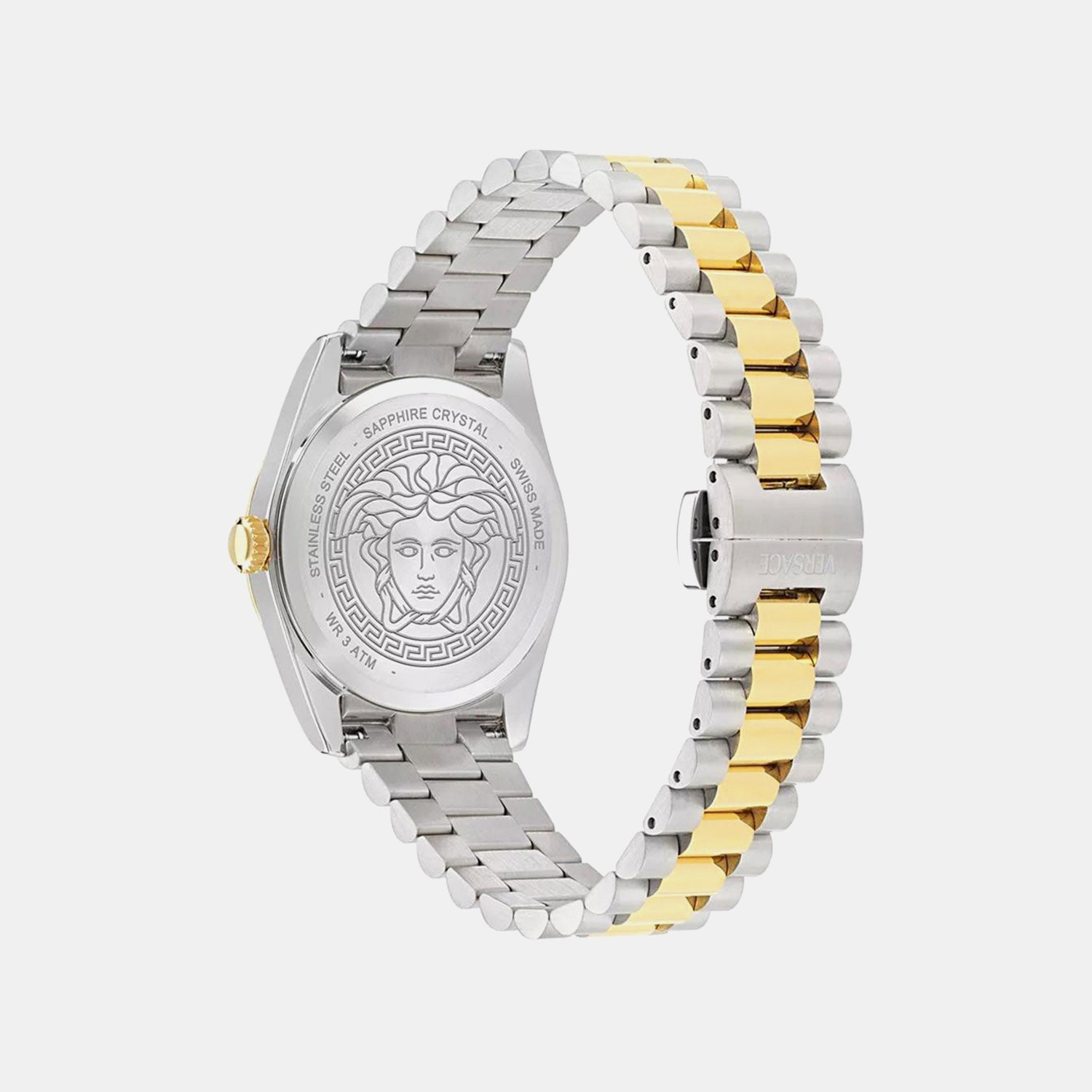 Ver.Millenium L.(Wc-0E) Women Quartz Green Dial Analog Stainless Steel Watch VE0E00425