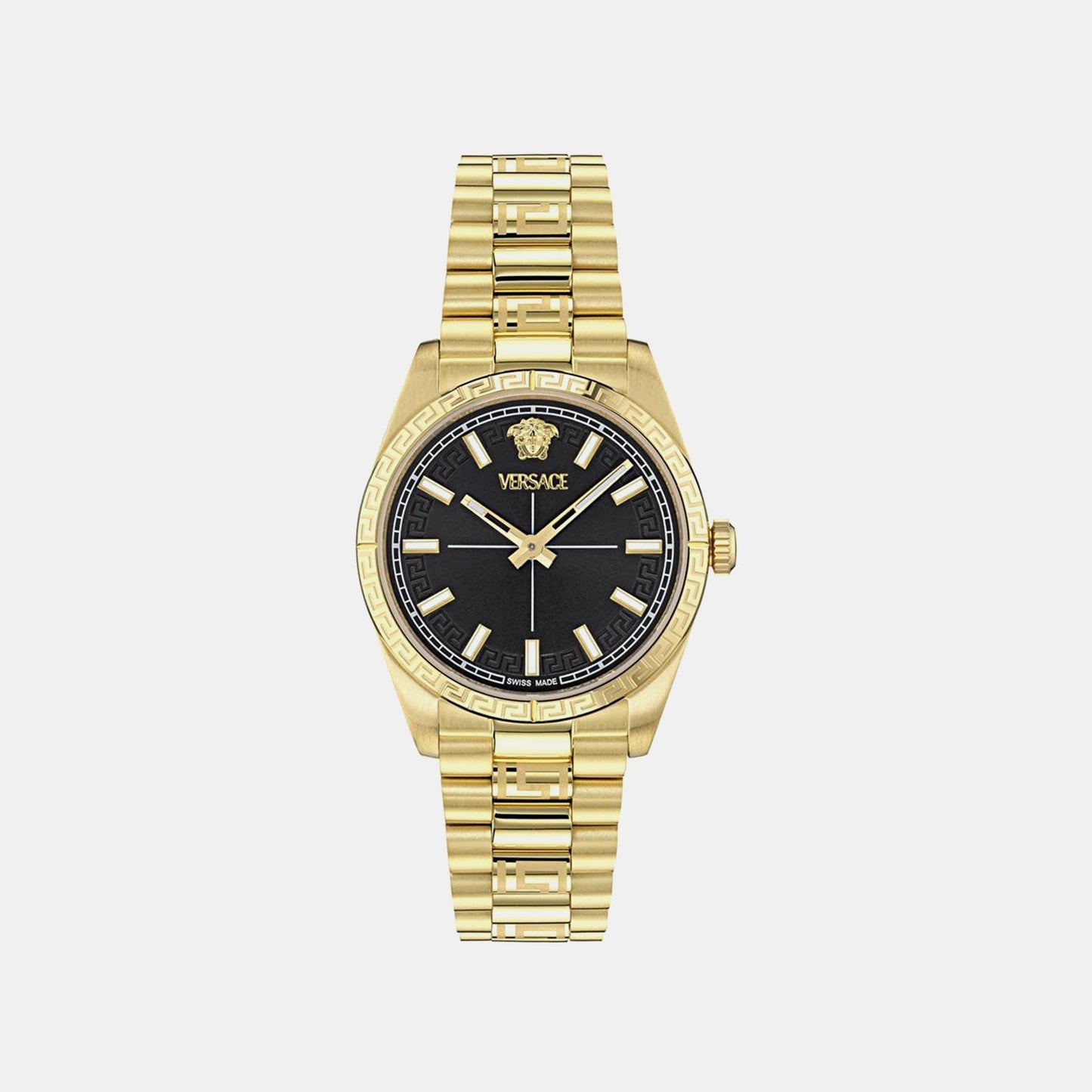 Ver.Millenium L.(Wc-0E) Women Quartz Black Dial Analog Stainless Steel Watch VE0E00625