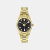 Ver.Millenium L.(Wc-0E) Women Quartz Black Dial Analog Stainless Steel Watch VE0E00625