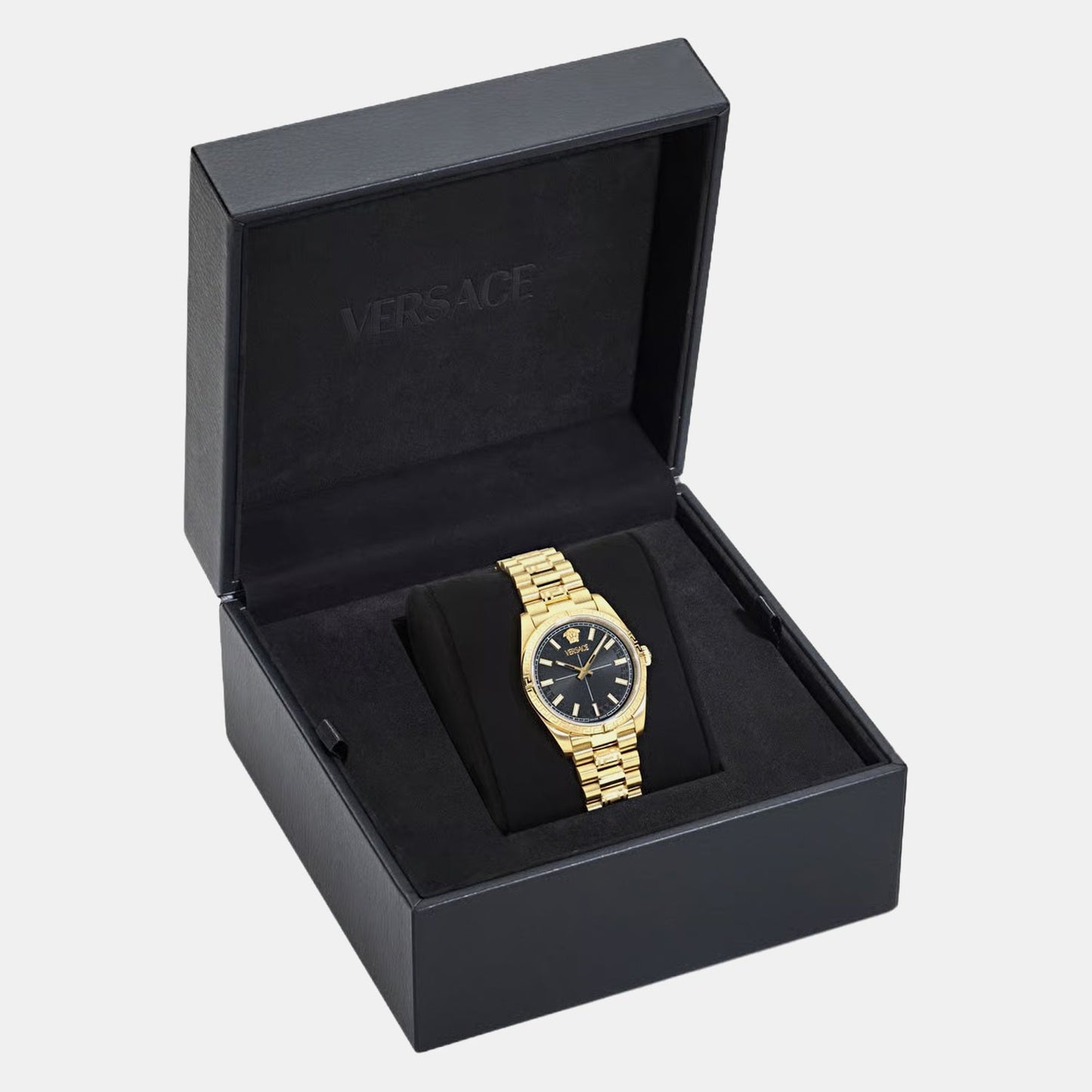 Ver.Millenium L.(Wc-0E) Women Quartz Black Dial Analog Stainless Steel Watch VE0E00625