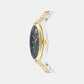 V-Auria (Wc-0F) Men Quartz Blue Dial Analog Stainless Steel Watch VE0F00325