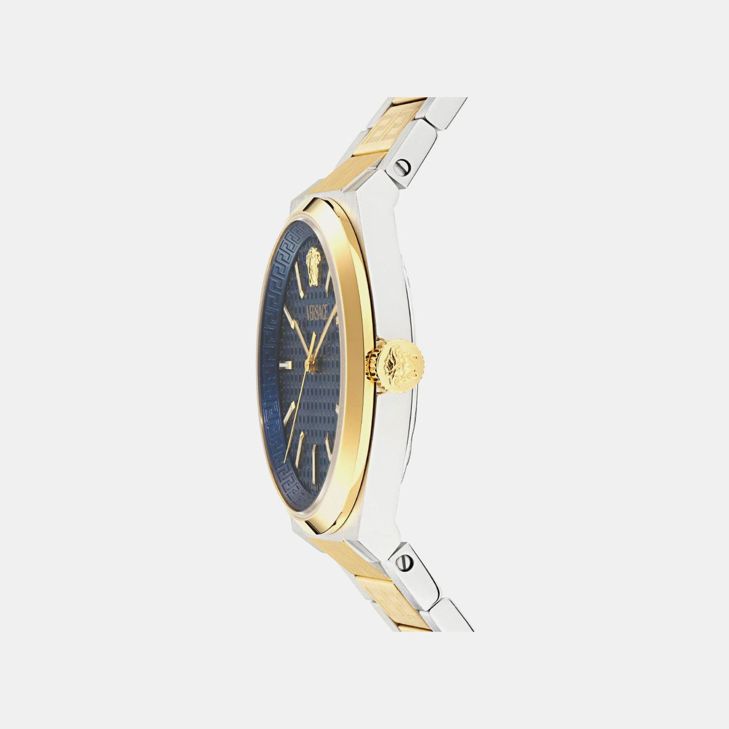 V-Auria (Wc-0F) Men Quartz Blue Dial Analog Stainless Steel Watch VE0F00325