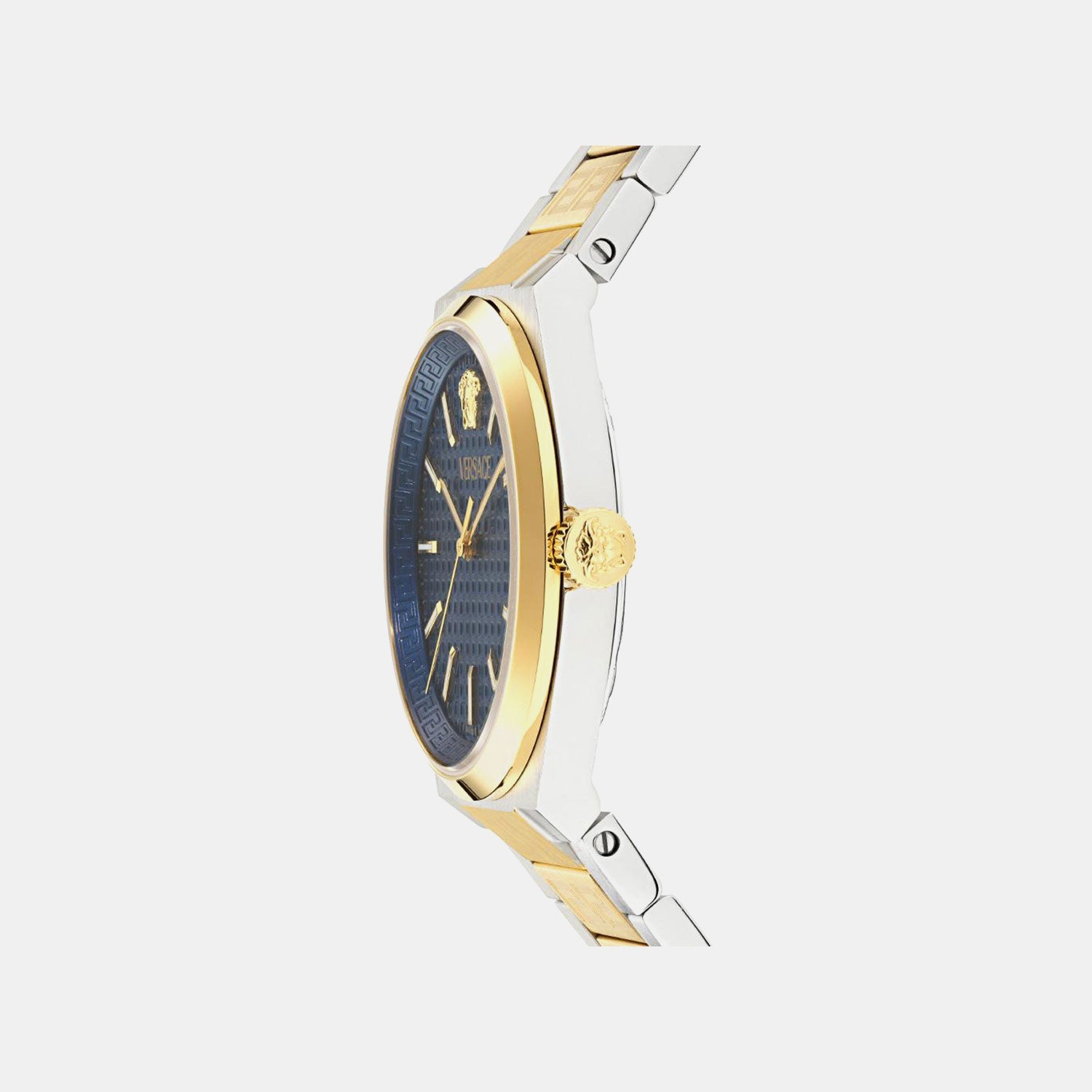 V-Auria (Wc-0F) Men Quartz Blue Dial Analog Stainless Steel Watch VE0F00325