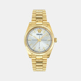 Millenyium Men Quartz White Dial Analog Stainless Steel Watch VE0G00625