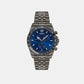 Greca Chr Wave (Wc-0H) Men Quartz Blue Dial Chronograph Stainless Steel Watch VE0H00625