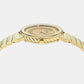 Versace Delphinus (Wc-0O) Women Quartz Gold Dial Analog Stainless Steel Watch VE0O00525