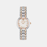 Versace Antlia (Wc-0P) Women Quartz White Dial Analog Stainless Steel Watch VE0P00525