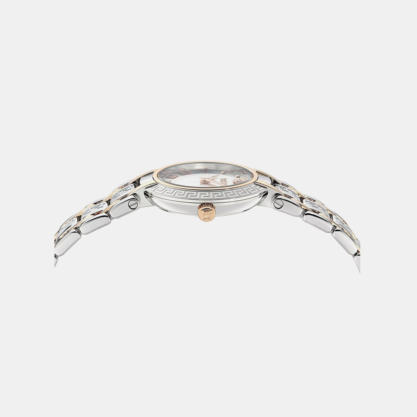 Versace Antlia (Wc-0P) Women Quartz White Dial Analog Stainless Steel Watch VE0P00525