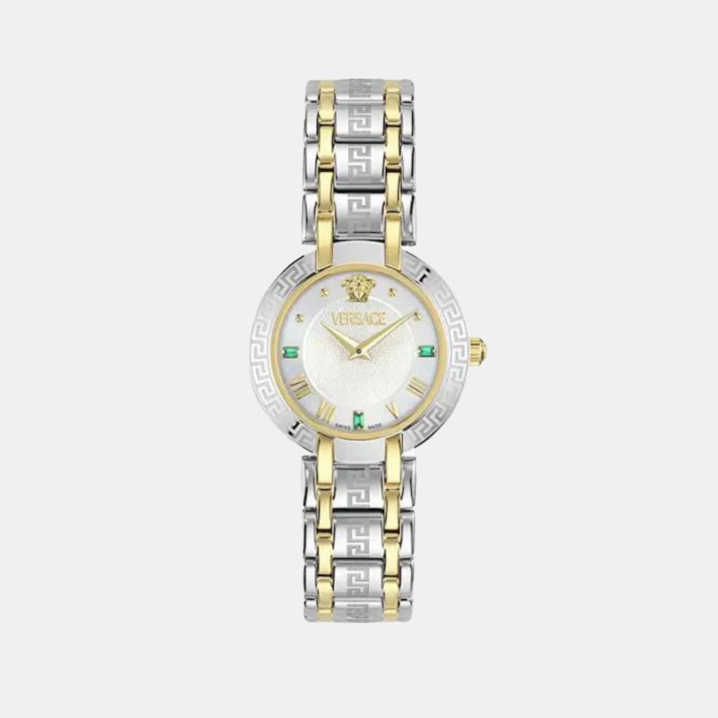 Antlia Women Quartz Silver Dial Analog Stainless Steel Watch VE0P00725