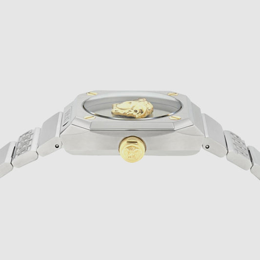 Medusa Antares Women Quartz Ivory Dial Analog Stainless Steel Watch VE0R00325