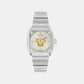 Medusa Antares Women Quartz Ivory Dial Analog Stainless Steel Watch VE0R00325