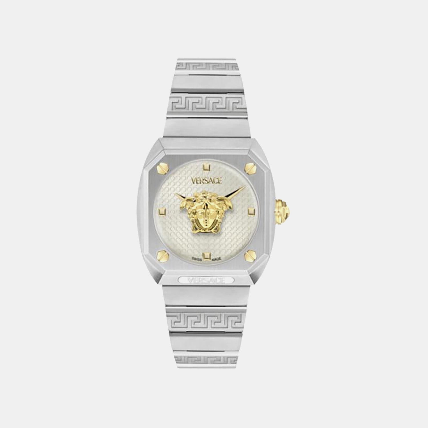 Medusa Antares Women Quartz Ivory Dial Analog Stainless Steel Watch VE0R00325