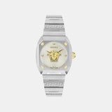 Medusa Antares Women Quartz Ivory Dial Analog Stainless Steel Watch VE0R00325
