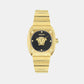Antares Women Quartz Black Dial Analog Stainless Steel Watch VE0R00525