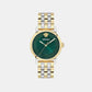 Versace Albireo (Wc-0T) Men Quartz Green Dial Analog Stainless Steel Watch VE0T00425