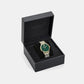 Versace Albireo (Wc-0T) Men Quartz Green Dial Analog Stainless Steel Watch VE0T00425
