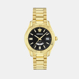 Versace Apodis (Wc-0U) Men Quartz Black Dial Analog Stainless Steel Watch VE0U00625