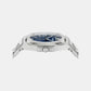 Versace Tolomeo (Wc-0V) Men Quartz Blue Dial Analog Stainless Steel Watch VE0V00225