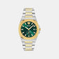 Versace Tolomeo (Wc-0V) Men Quartz Green Dial Analog Stainless Steel Watch VE0V00425