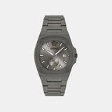 Versace Tolomeo (Wc-0V) Men Quartz Grey Dial Analog Stainless Steel Watch VE0V00625