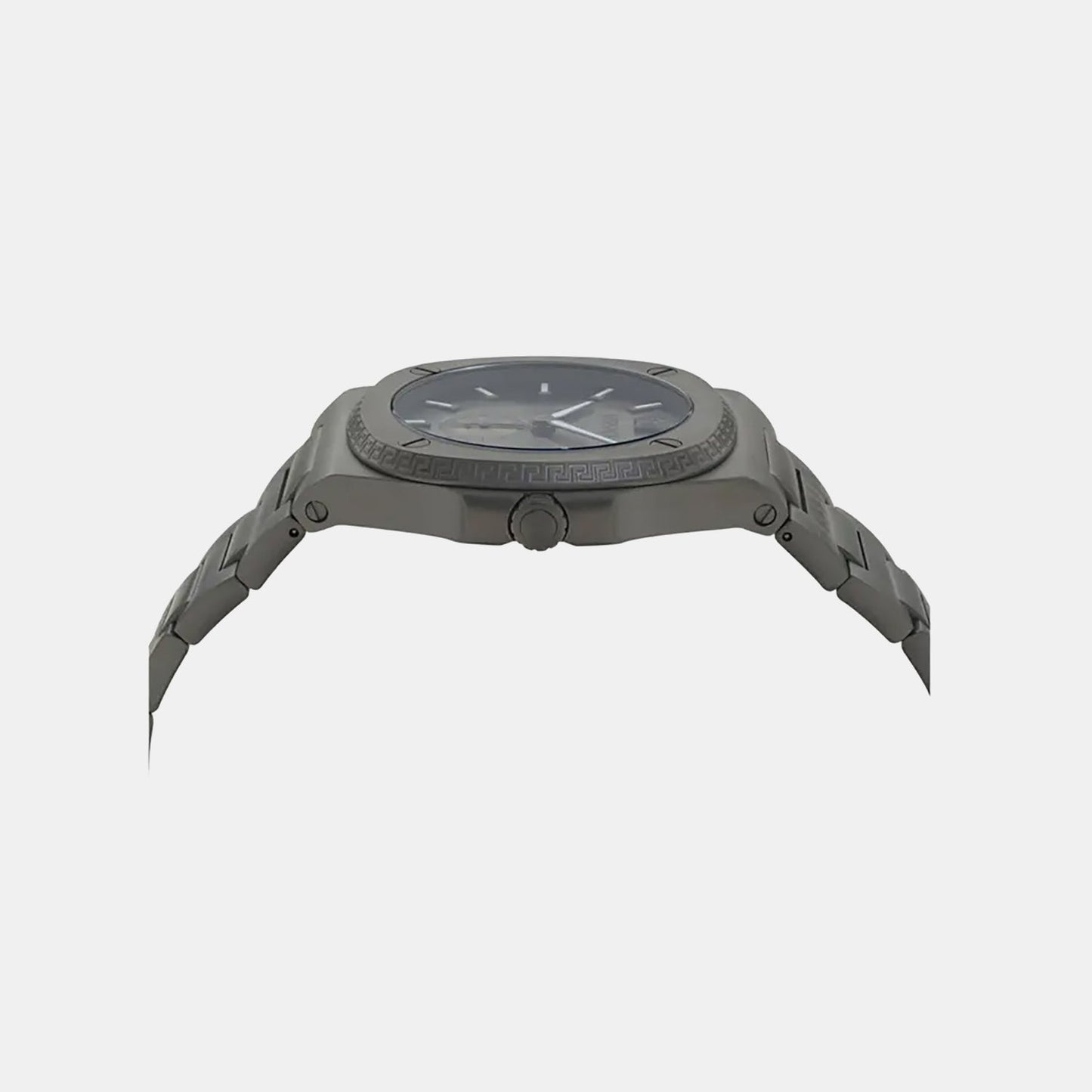 Versace Tolomeo (Wc-0V) Men Quartz Grey Dial Analog Stainless Steel Watch VE0V00625