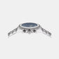 Versace Fornax (Wc-0W) Men Quartz Blue Dial Chronograph Stainless Steel Watch VE0W00325