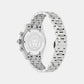 Versace Fornax (Wc-0W) Men Quartz Blue Dial Chronograph Stainless Steel Watch VE0W00325