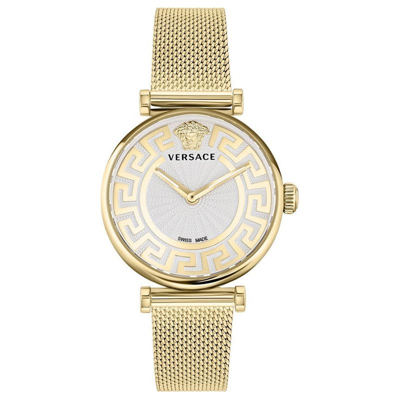 Versace Ladies Watch Lady 35mm White Milanese Bracelet VE1CA0623