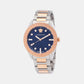 Greca Dome Men Quartz Blue Dial Analog Stainless Steel Watch VE2T00724