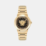 Medusa Infinite (Wc-3F) Women Quartz Black Dial Analog Stainless Steel Watch VE3F00522