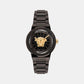 Medusa Infinite (Wc-3F) Women Quartz Black Dial Analog Stainless Steel Watch VE3F00622