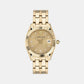 Greca Men Quartz Gold Dial Analog Stainless Steel Watch VE3K00522