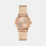 Ver.New Generation(Wc-3M) Women Quartz Rose Gold Dial Analog Stainless Steel Watch VE3M01323