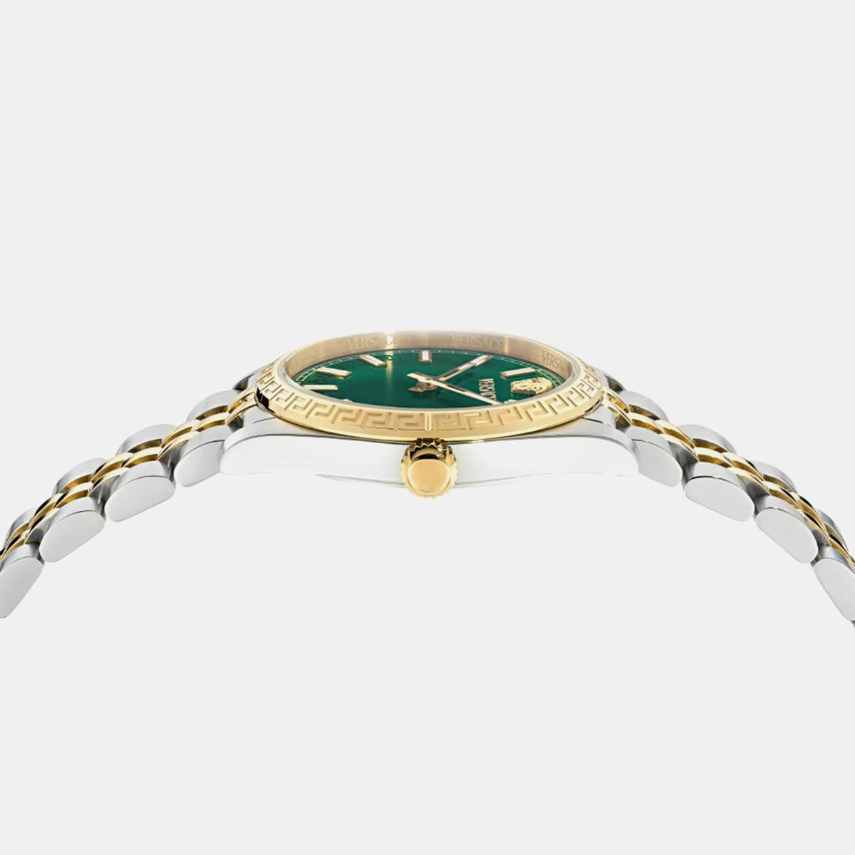 Millenyium Women Quartz Green Dial Analog Stainless Steel Watch VE5K00426