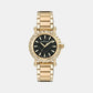 Maverick Men Quartz Black Dial Analog Stainless Steel Watch VE6D00323