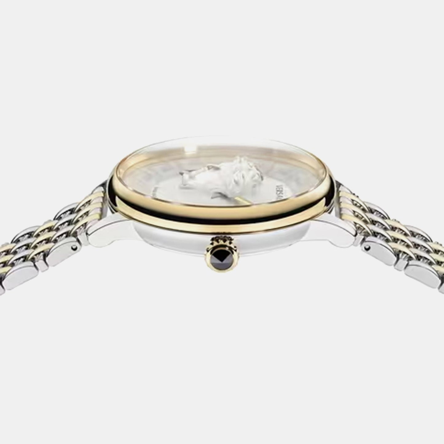Medusa Alchemy(Wc-6F) Women Quartz Silver Dial Analog Stainless Steel Watch VE6F00423