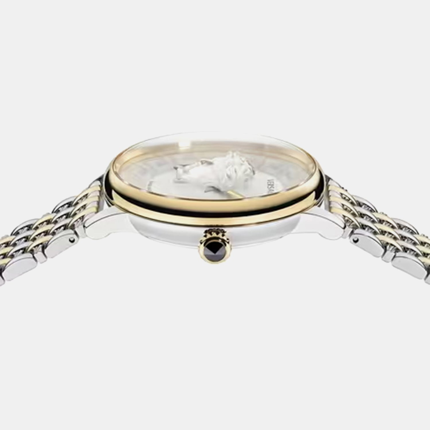Medusa Alchemy(Wc-6F) Women Quartz Silver Dial Analog Stainless Steel Watch VE6F00423